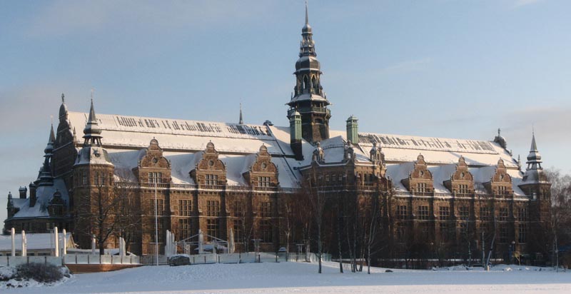 Das Nordiska Museet von Außen - das Bild stammt von Wikimedia