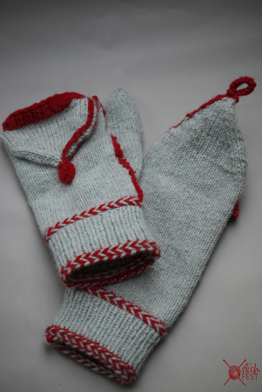 Marktfrauenhandschuhe klappe stricken stichfest Blog